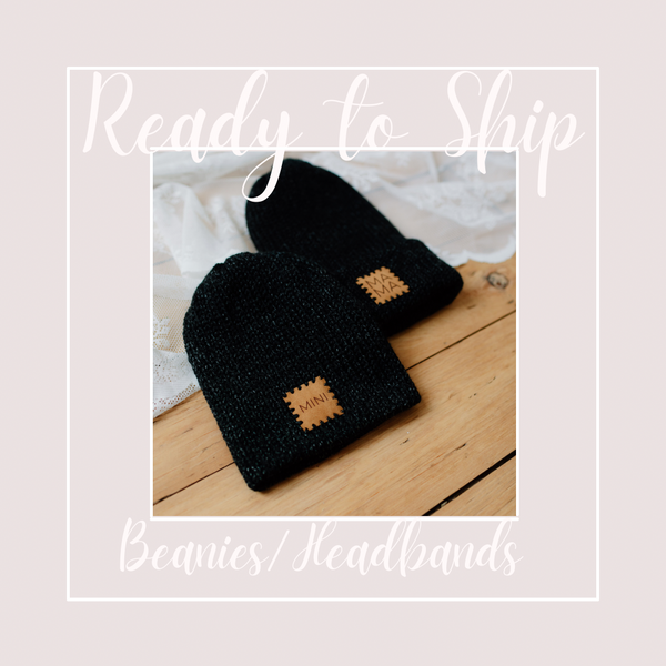 Ready to Ship-Beanies/Headbands